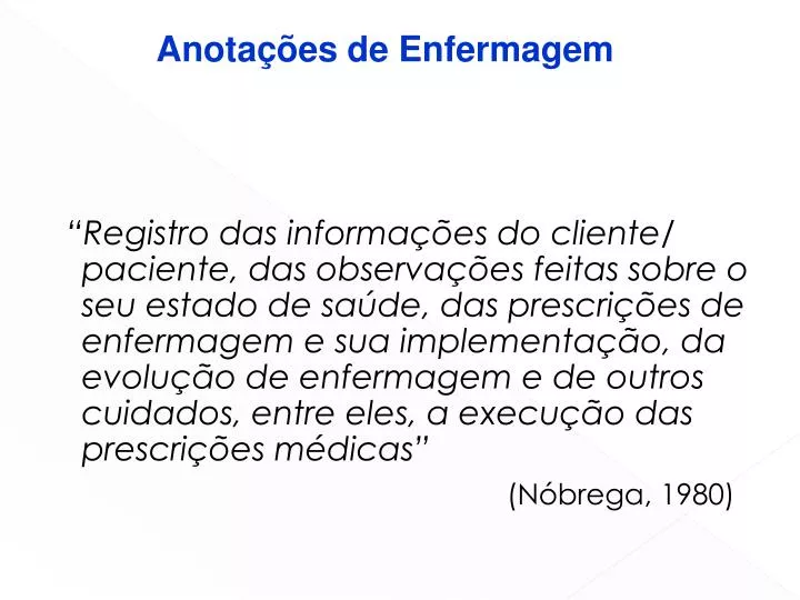 anotações de enfermagem - Ética e Exercício da Enfermagem