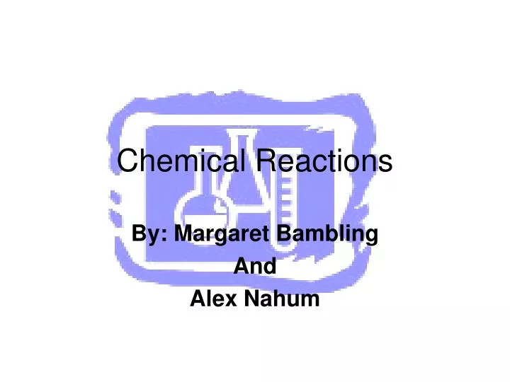 chemical reactions