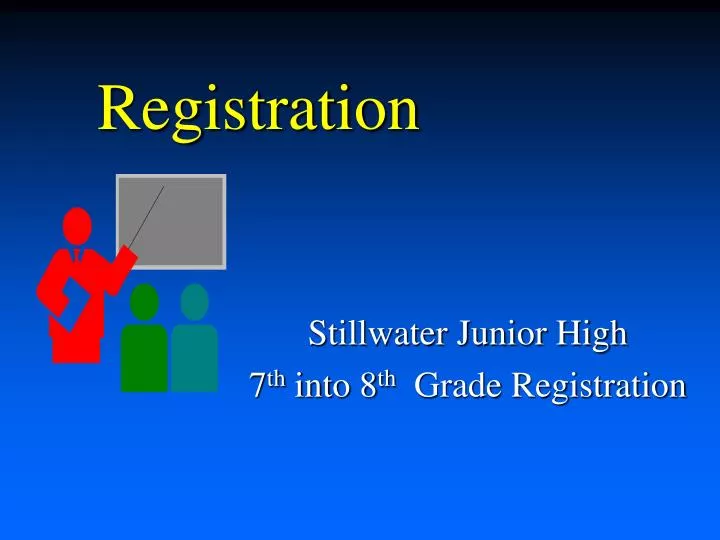 stillwater junior high 7 th into 8 th grade registration