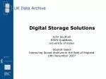 Digital Storage Solutions - slide 1