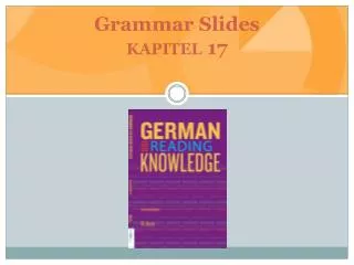 Grammar Slides kapitel 17