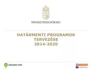 hat rmenti programok tervez se 2014 2020