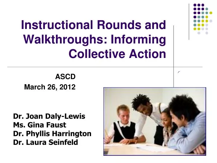 instructional rounds and walkthroughs informing collective action