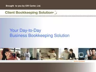 Your Day-to-Day Business Bookkeeping Solution