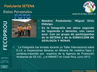 postulante setena