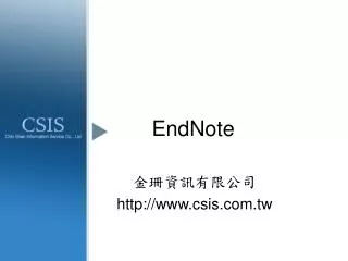 endnote