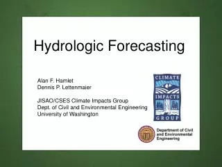 Hydrologic Forecasting
