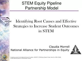 STEM Equity Pipeline Partnership Model