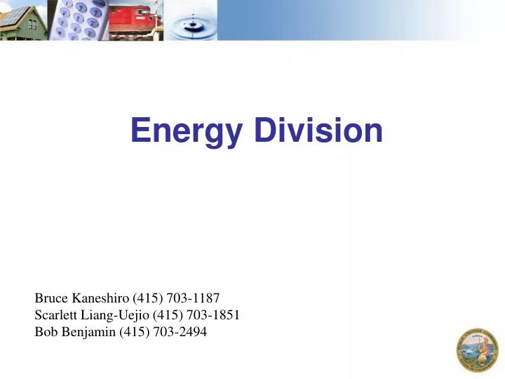 energy division