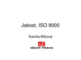 jakost iso 9000