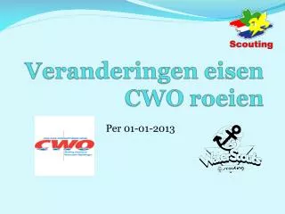 veranderingen eisen cwo roeien