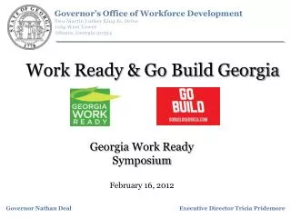 Work Ready &amp; Go Build Georgia