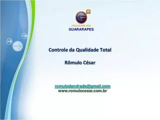 controle da qualidade total r mulo c sar