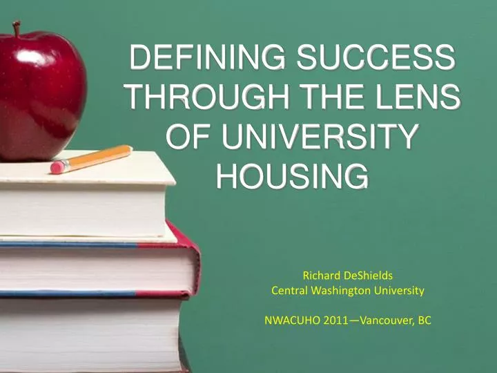 defining success through the lens of university housing