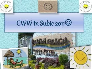 CWW In Subic 2011 ?