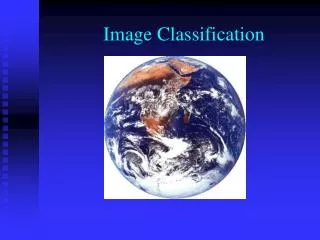 Image Classification