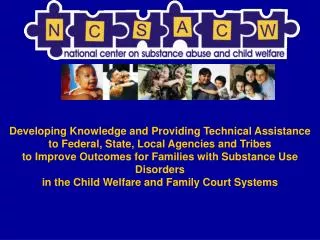 Developing Knowledge and Providing Technical Assistance
