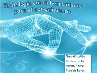 tecnolog a como herramienta para el conocimiento