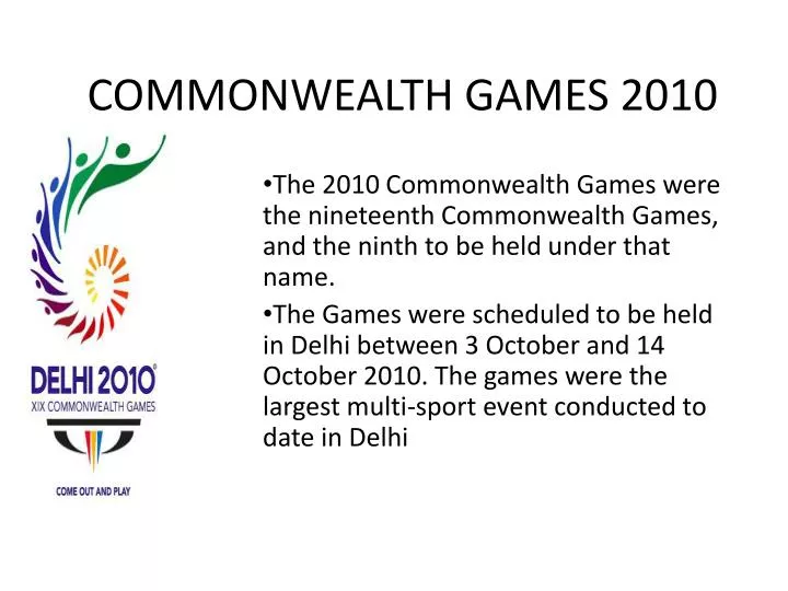 commonwealth games 2010