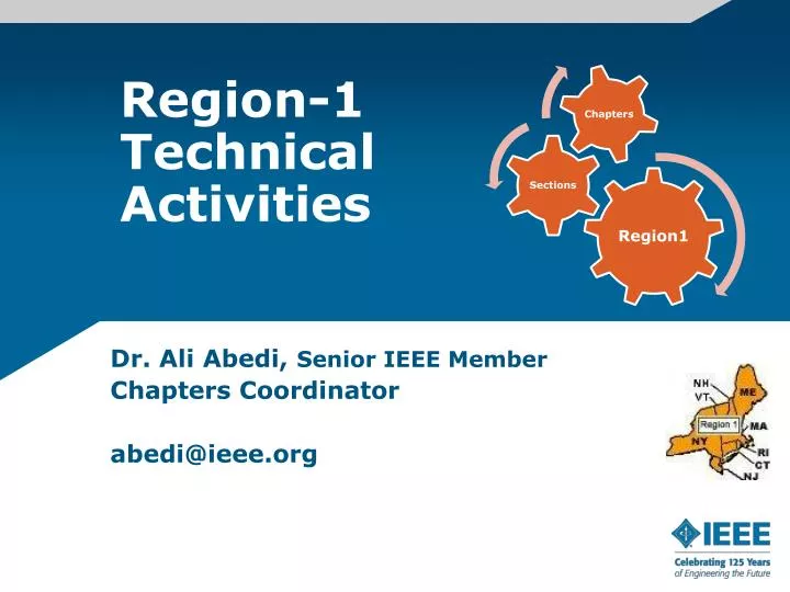 region 1 technical activities