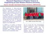 2011 CWRU Summer REU Group - slide 1