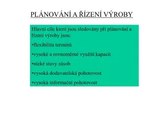 pl nov n a zen v roby