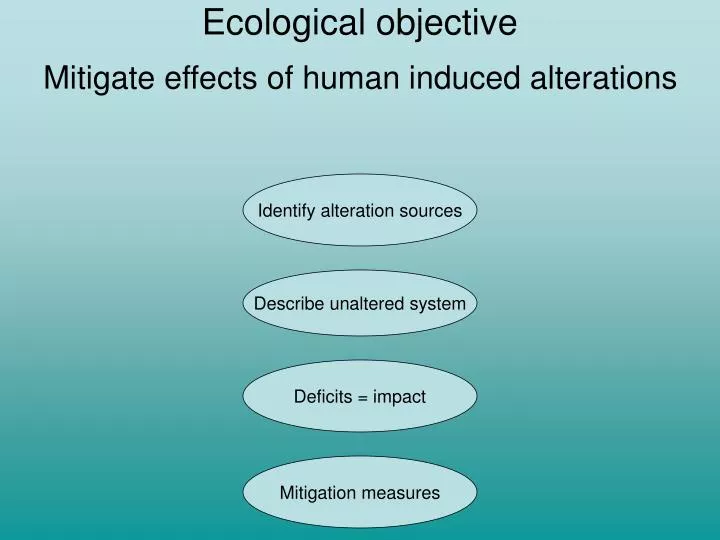 ecological objective