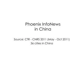 Phoenix InfoNews in China