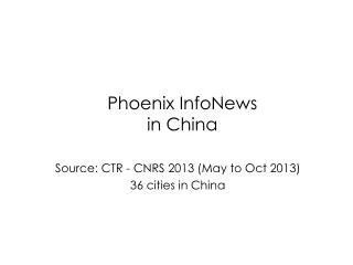 Phoenix InfoNews in China