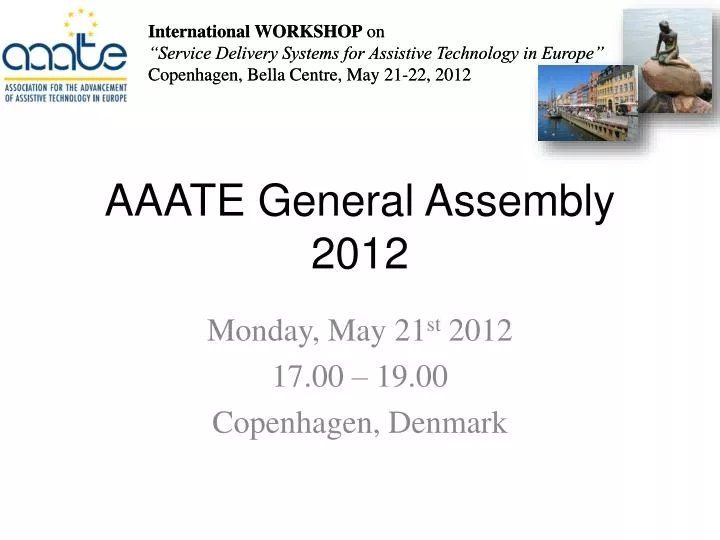 aaate general assembly 2012