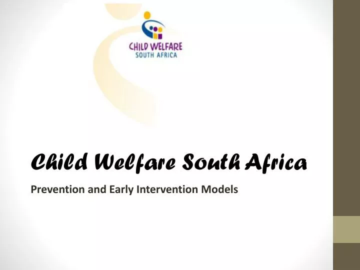 child welfare south africa