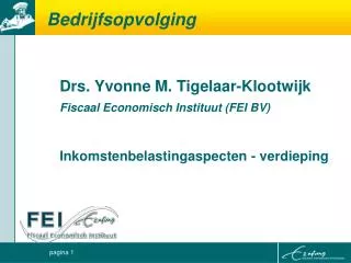 bedrijfsopvolging