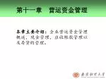 第十一章 营运资金管理 - slide 1