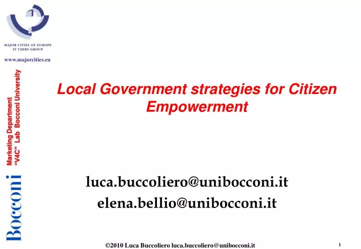 local government strategies for citizen empowerment