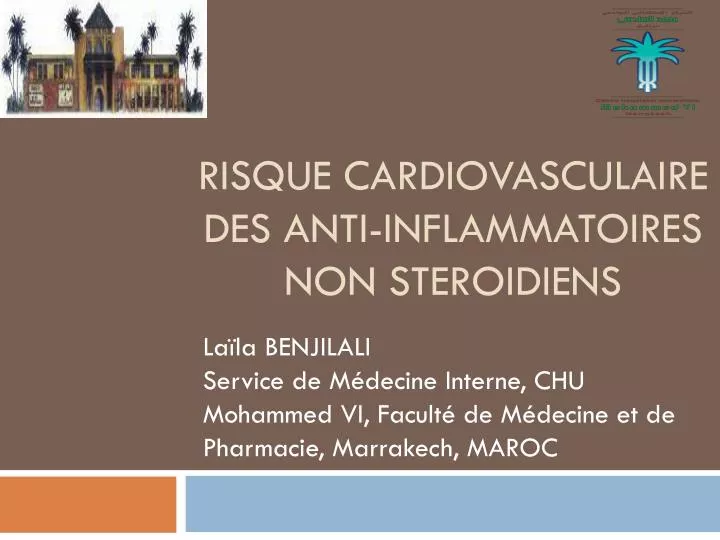 risque cardiovasculaire des anti inflammatoires non steroidiens