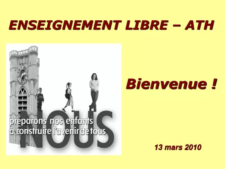 enseignement libre ath