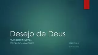 desejo de deus