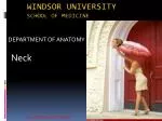 WINDSOR UNIVERSITY SCHOOL OF MEDICINE - slide 1