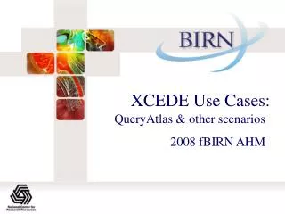 XCEDE Use Cases: