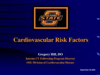 Cardiovascular Risk Factors