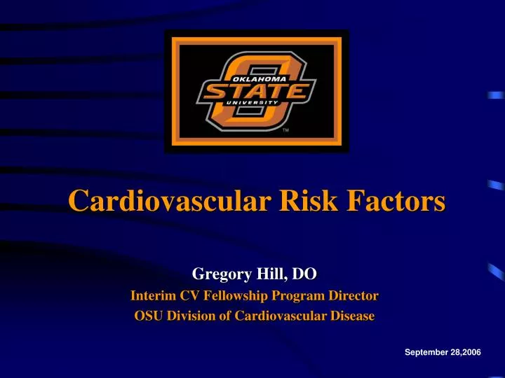 cardiovascular risk factors