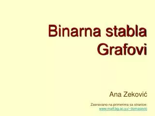 binarna stabla grafovi