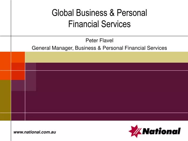 global business personal financial services