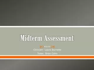 midterm assessment