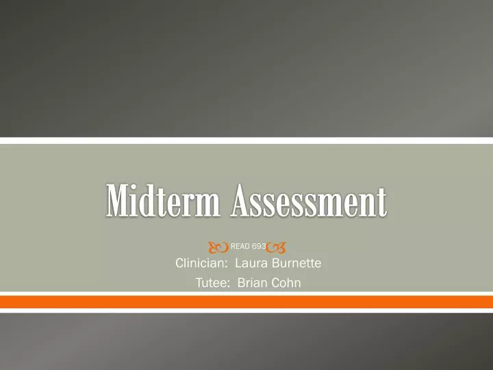 midterm assessment