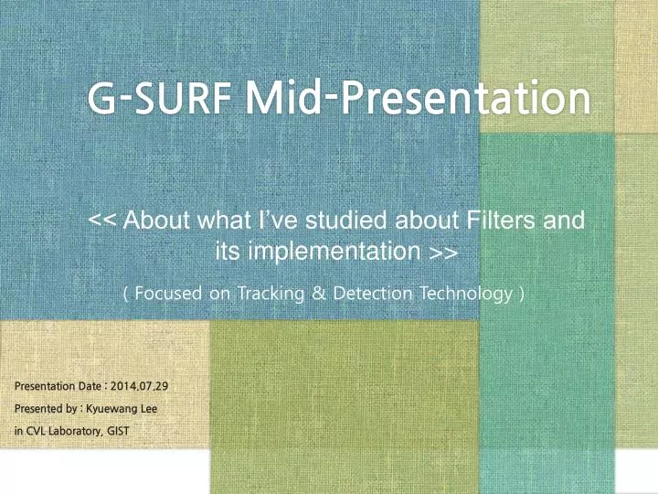 g surf mid presentation