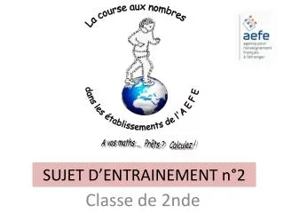 sujet d entrainement n 2