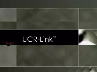 UCR-Link TM