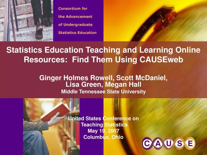 statistics education teaching and learning online resources find them using causeweb