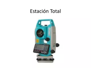 estaci n total